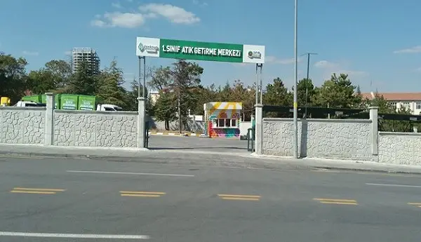 1. Sınıf Atık Getirme Merkezi